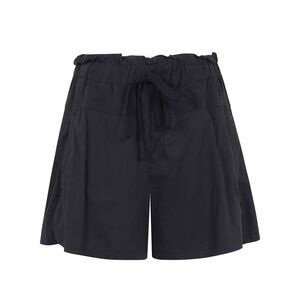 THOM KROM Women's Wide Leg Drawstring Shorts Women BLACK Pants